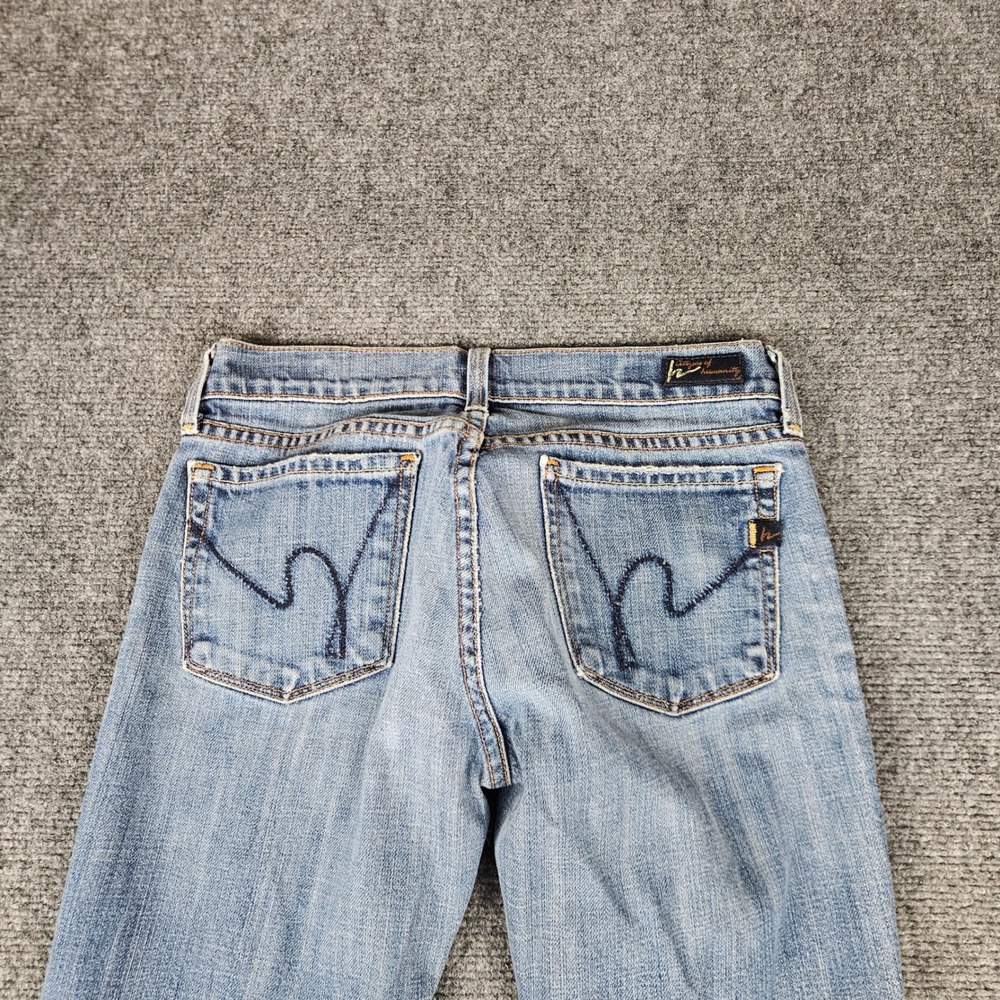 Citizens of Humanity Kelly Bootcut Jeans Blue Low Rise Flare Size 26 001-001 - Picture 12 of 13